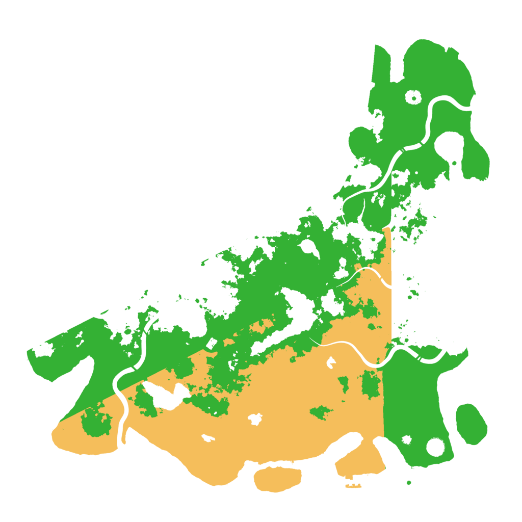 Biome Rust Map: Procedural Map, Size: 5000, Seed: 64323567