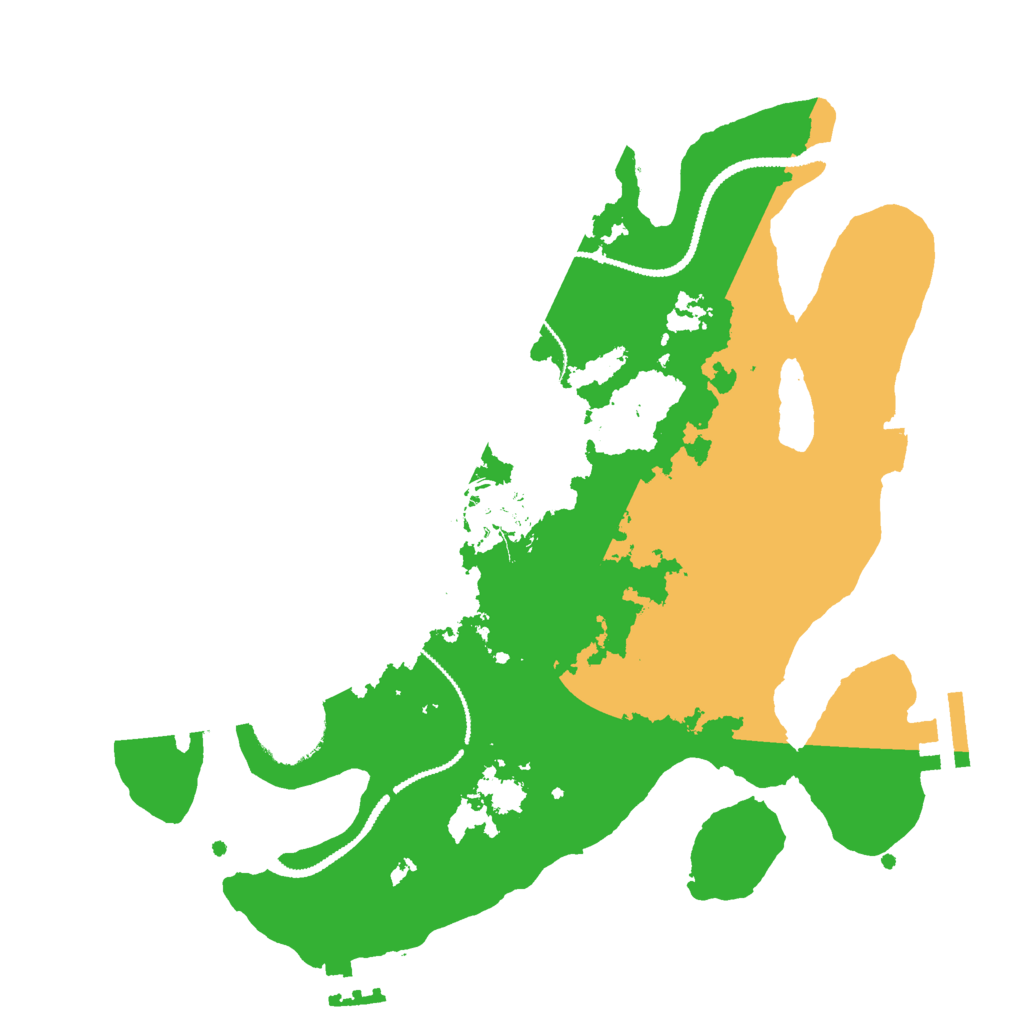 Biome Rust Map: Procedural Map, Size: 2750, Seed: 4654