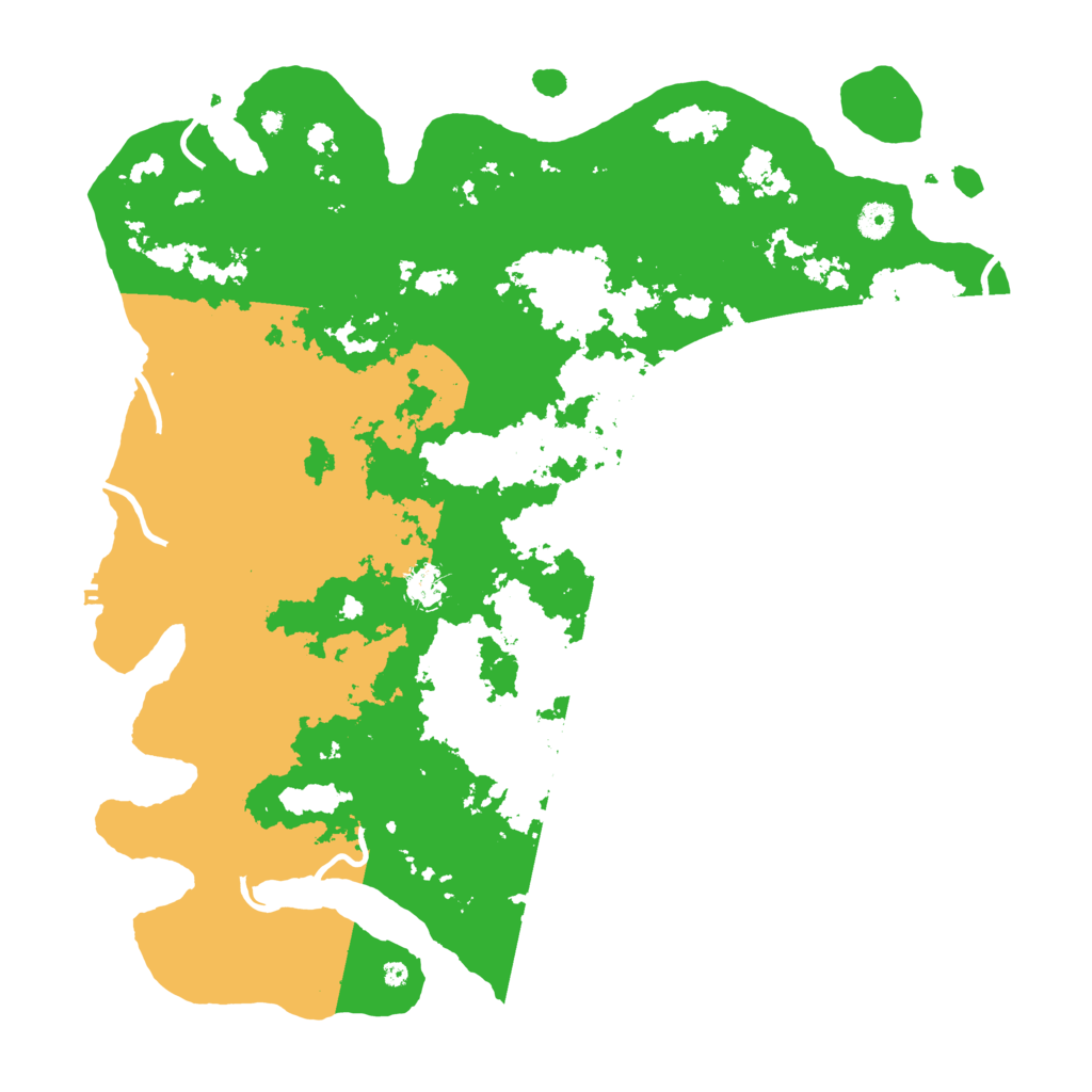 Biome Rust Map: Procedural Map, Size: 4500, Seed: 701323