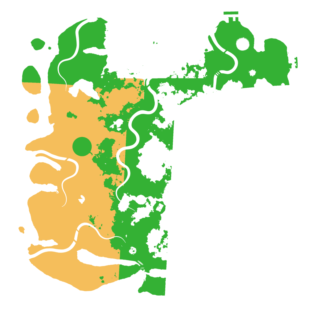 Biome Rust Map: Procedural Map, Size: 4300, Seed: 723