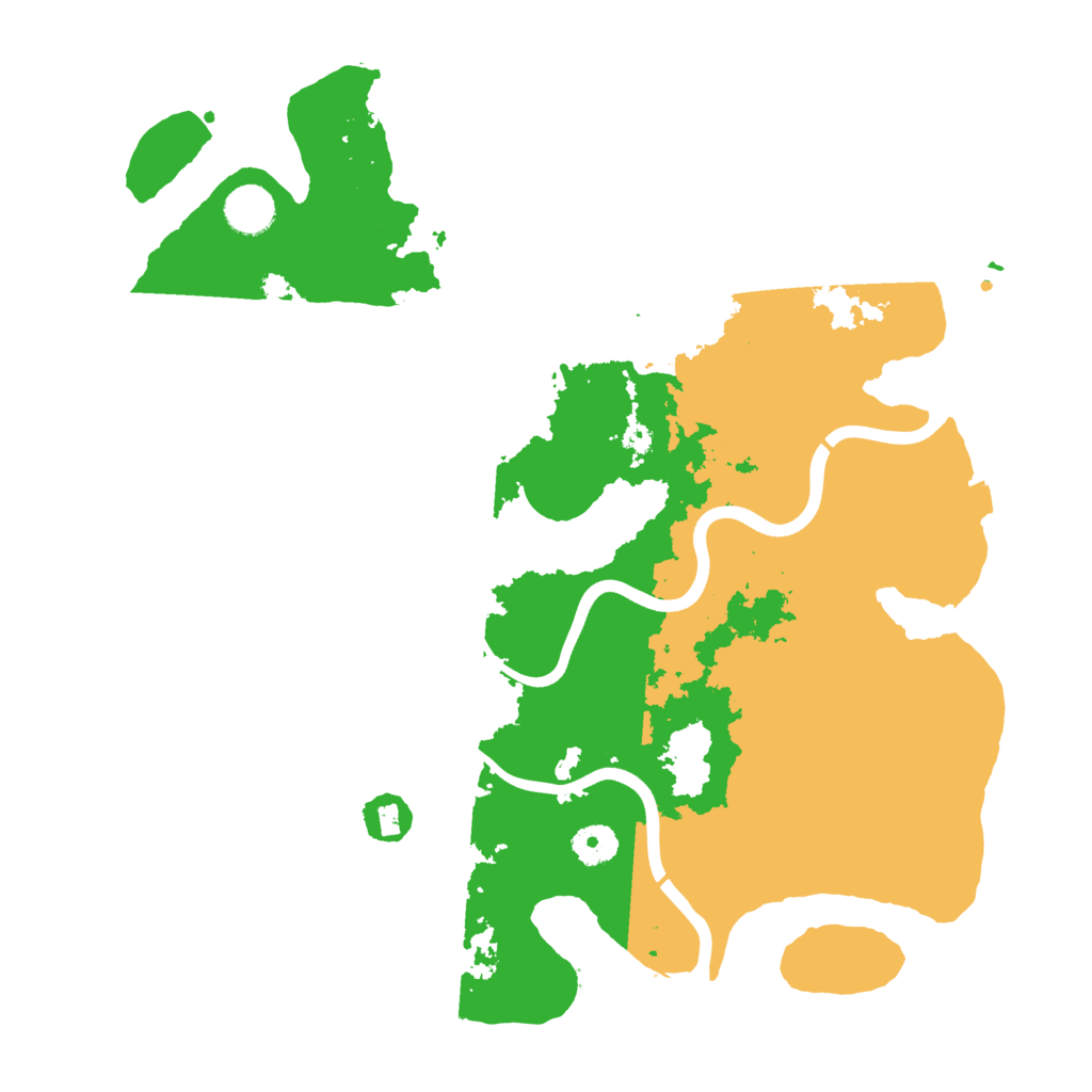 Biome Rust Map: Procedural Map, Size: 3850, Seed: 1002928841