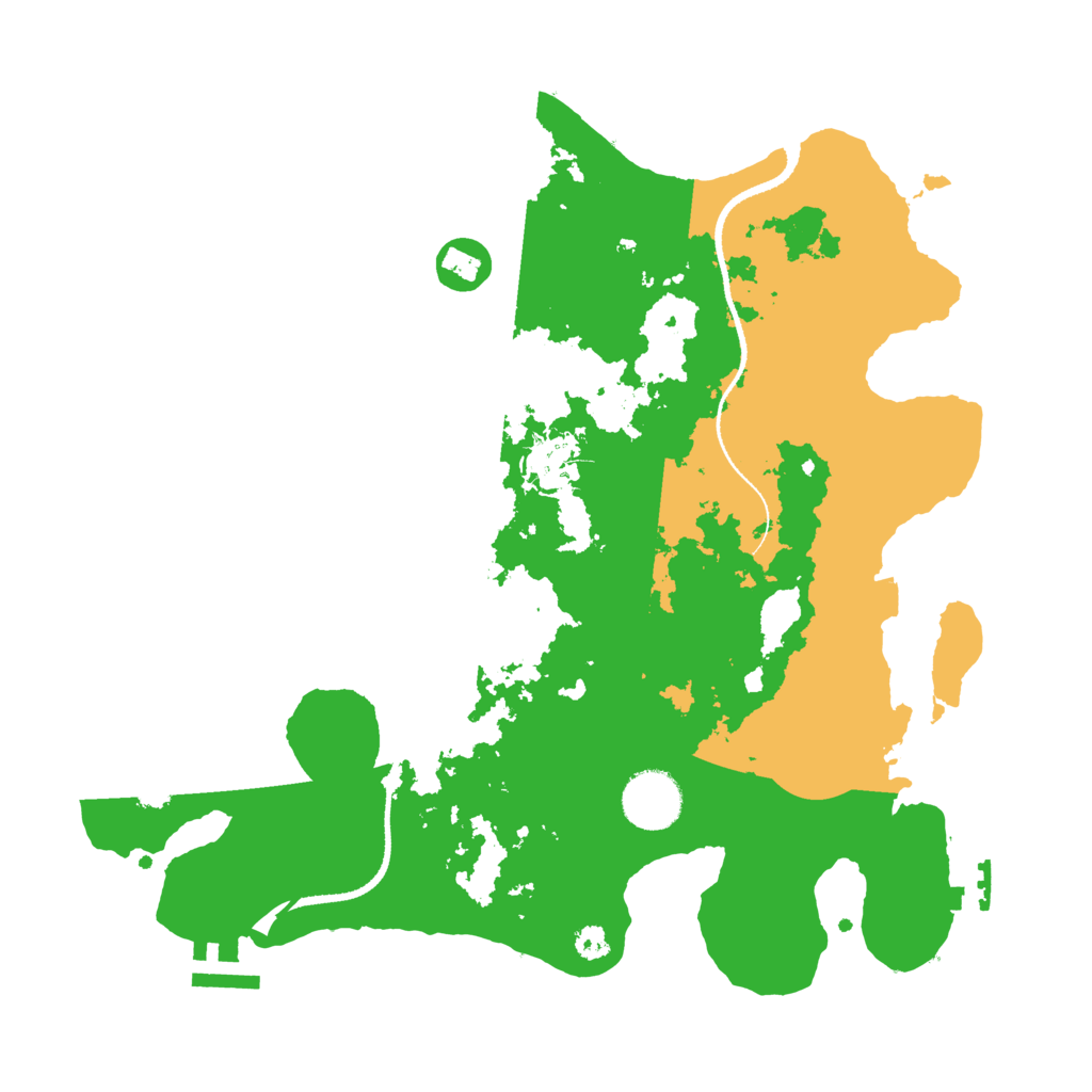Biome Rust Map: Procedural Map, Size: 3250, Seed: 1422670577