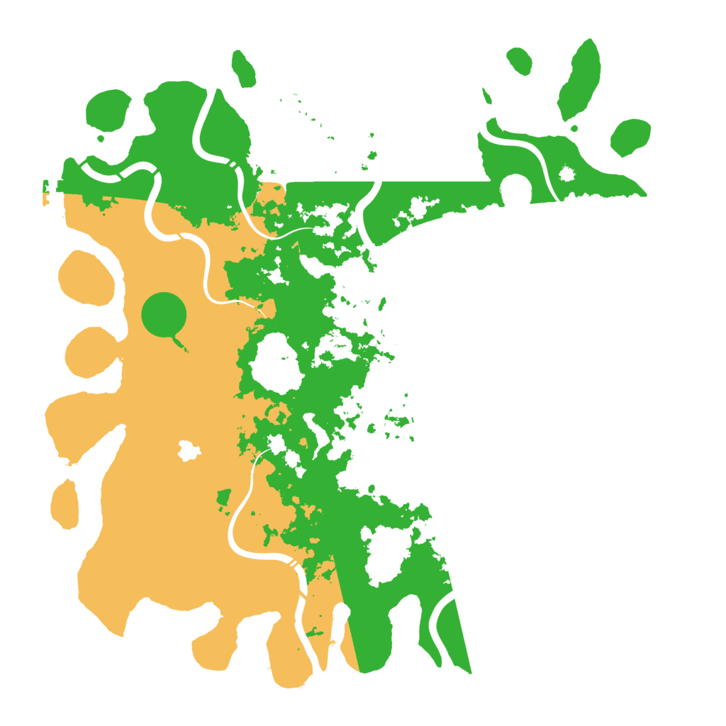 Biome Rust Map: Procedural Map, Size: 4250, Seed: 1840752698