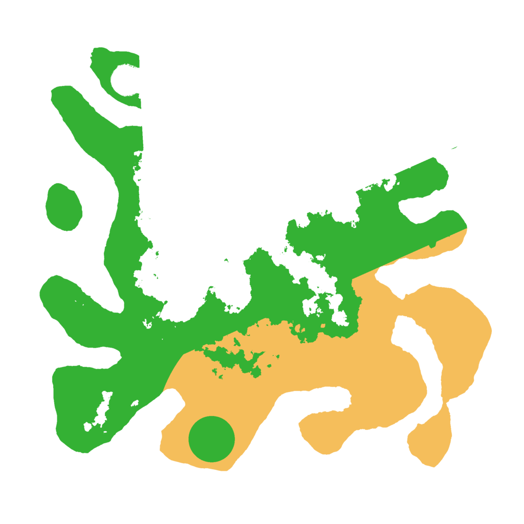 Biome Rust Map: Barren, Size: 3000, Seed: 24242