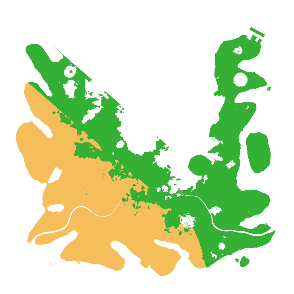 Biome Rust Map: Procedural Map, Size: 3750, Seed: 189943729