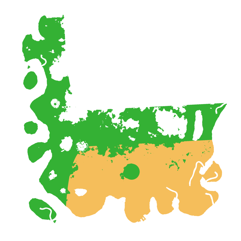 Biome Rust Map: Procedural Map, Size: 4000, Seed: 567384