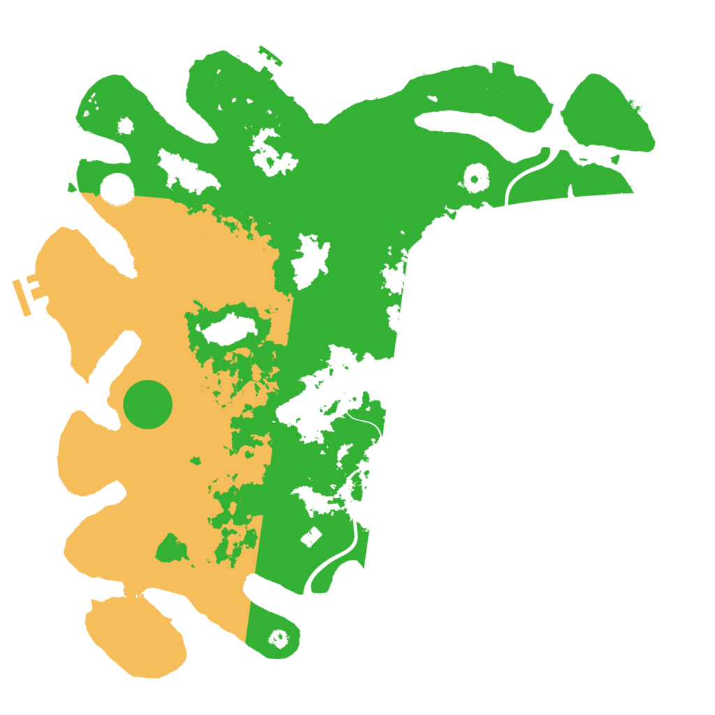 Biome Rust Map: Procedural Map, Size: 3850, Seed: 809879982