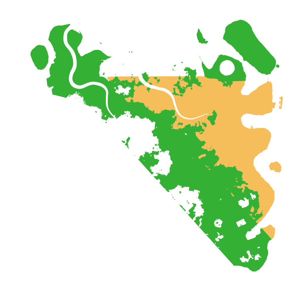 Biome Rust Map: Procedural Map, Size: 3700, Seed: 1733046033