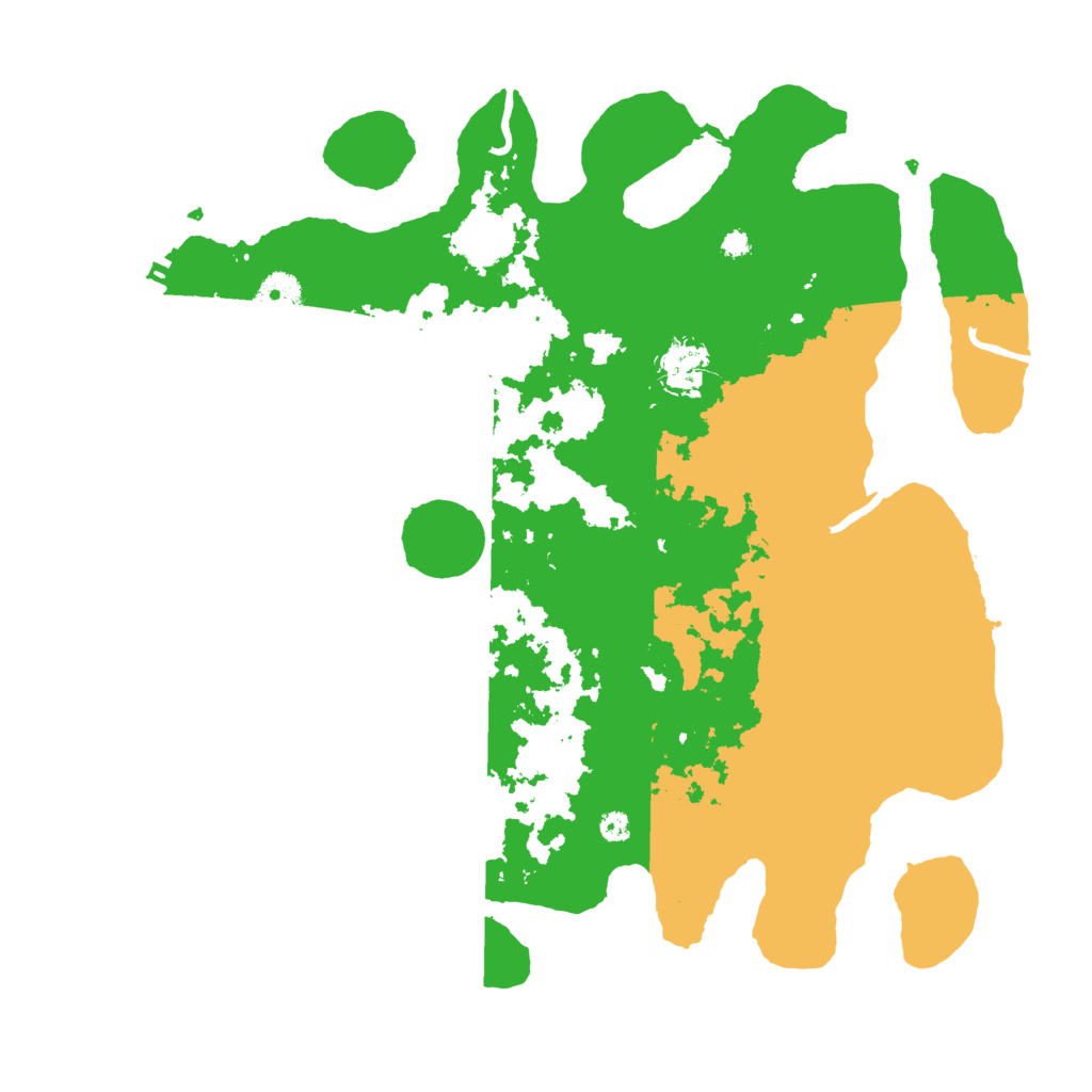 Biome Rust Map: Procedural Map, Size: 3700, Seed: 86136549