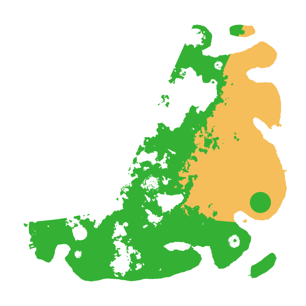 Biome Rust Map: Procedural Map, Size: 3850, Seed: 637971252