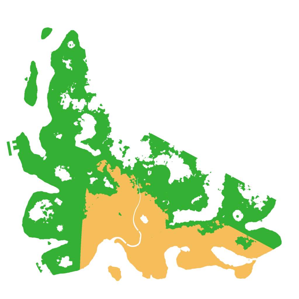 Biome Rust Map: Procedural Map, Size: 4250, Seed: 418337363