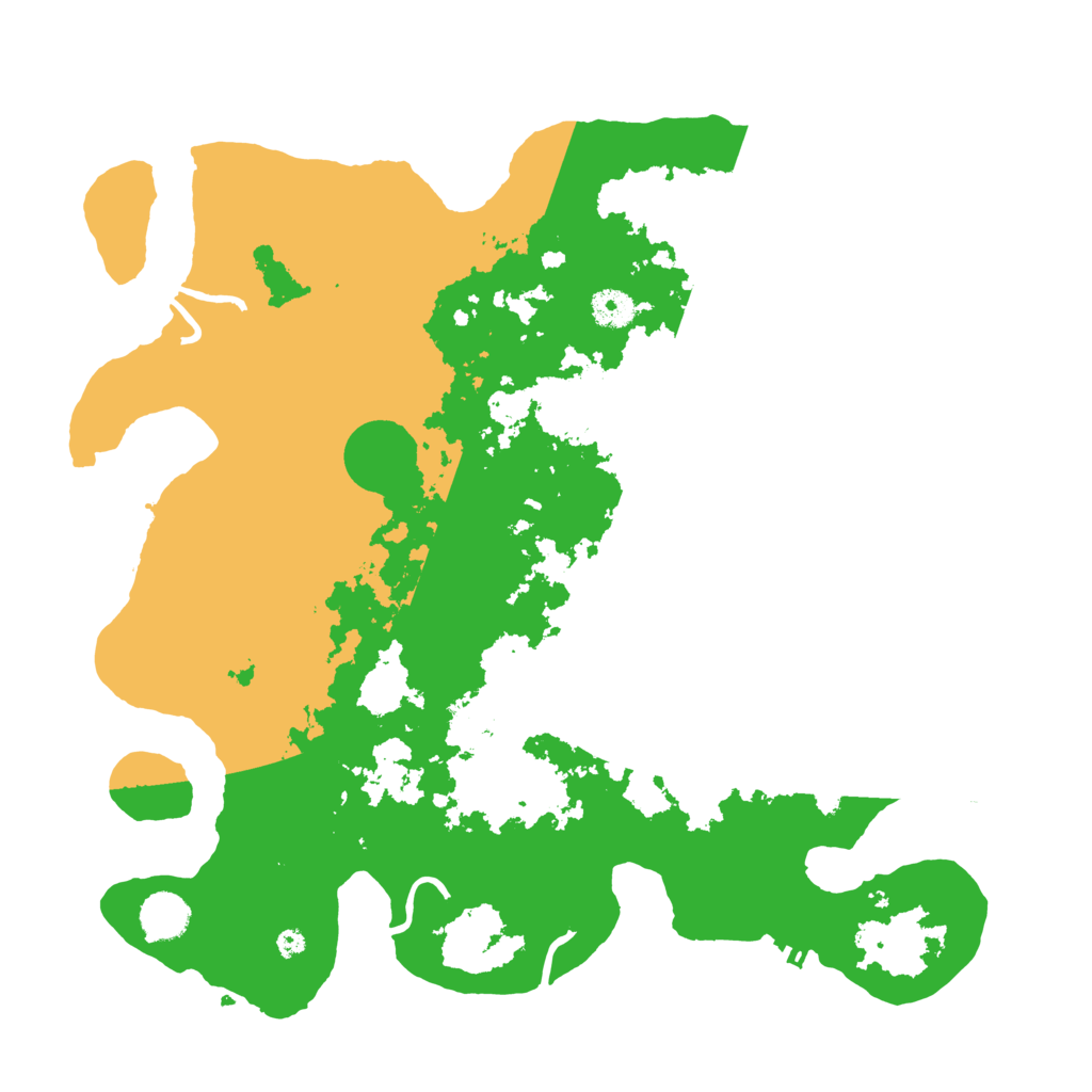 Biome Rust Map: Procedural Map, Size: 4000, Seed: 1007011957