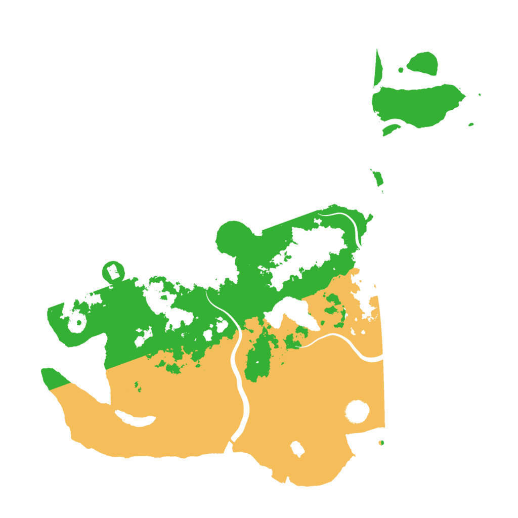 Biome Rust Map: Procedural Map, Size: 4000, Seed: 2537