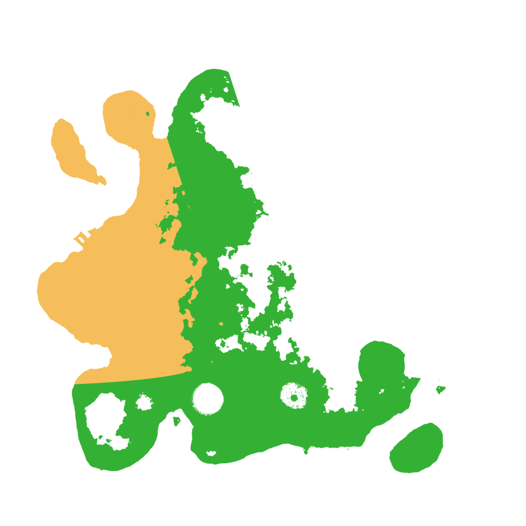 Biome Rust Map: Procedural Map, Size: 3000, Seed: 6655447