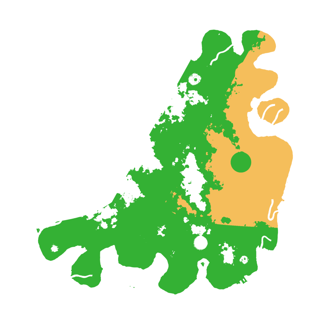 Biome Rust Map: Procedural Map, Size: 4000, Seed: 477786