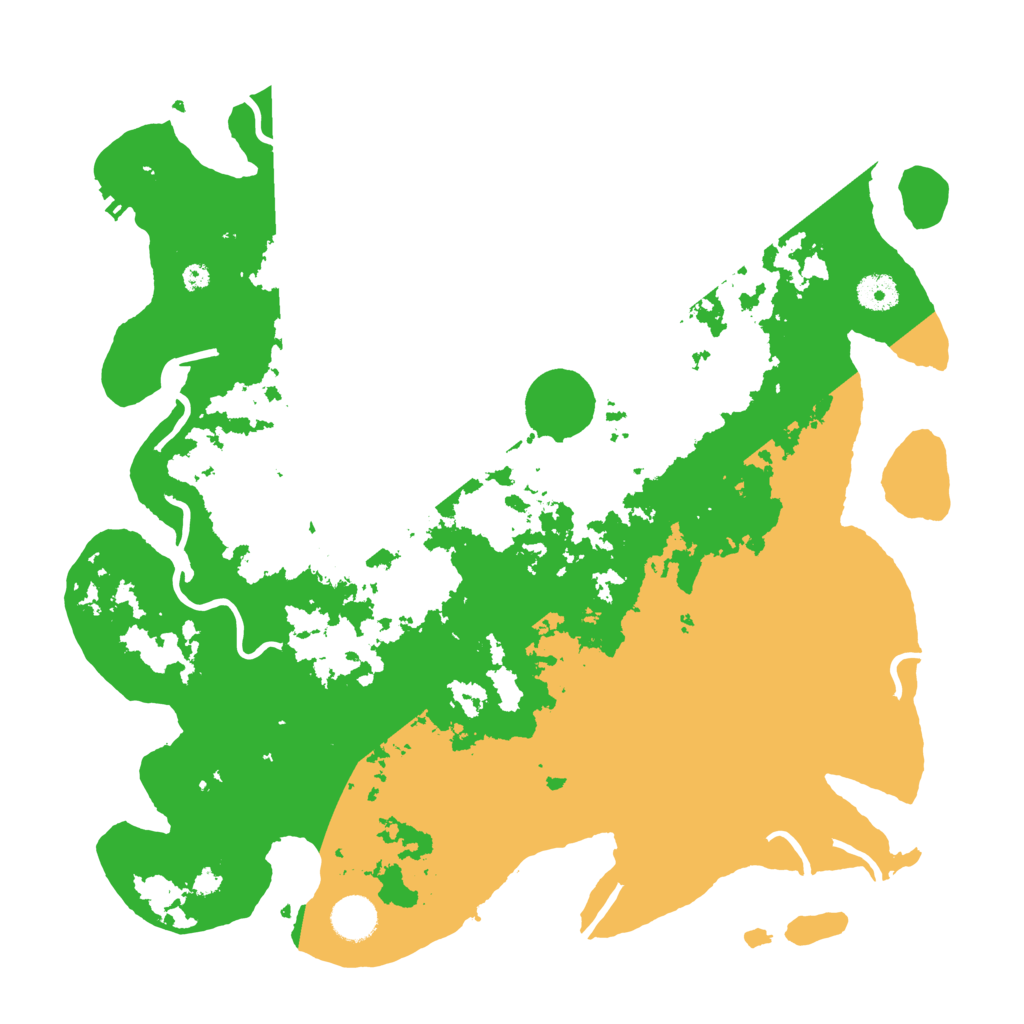 Biome Rust Map: Procedural Map, Size: 3950, Seed: 2074398000