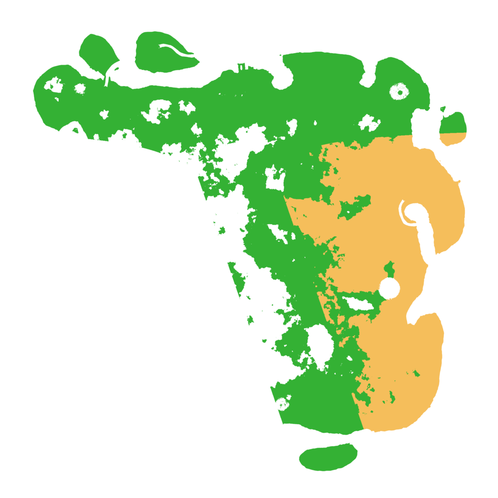 Biome Rust Map: Procedural Map, Size: 4250, Seed: 1818390927