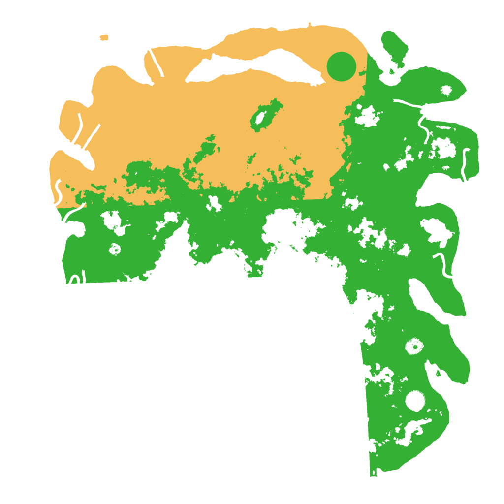 Biome Rust Map: Procedural Map, Size: 4500, Seed: 589464881