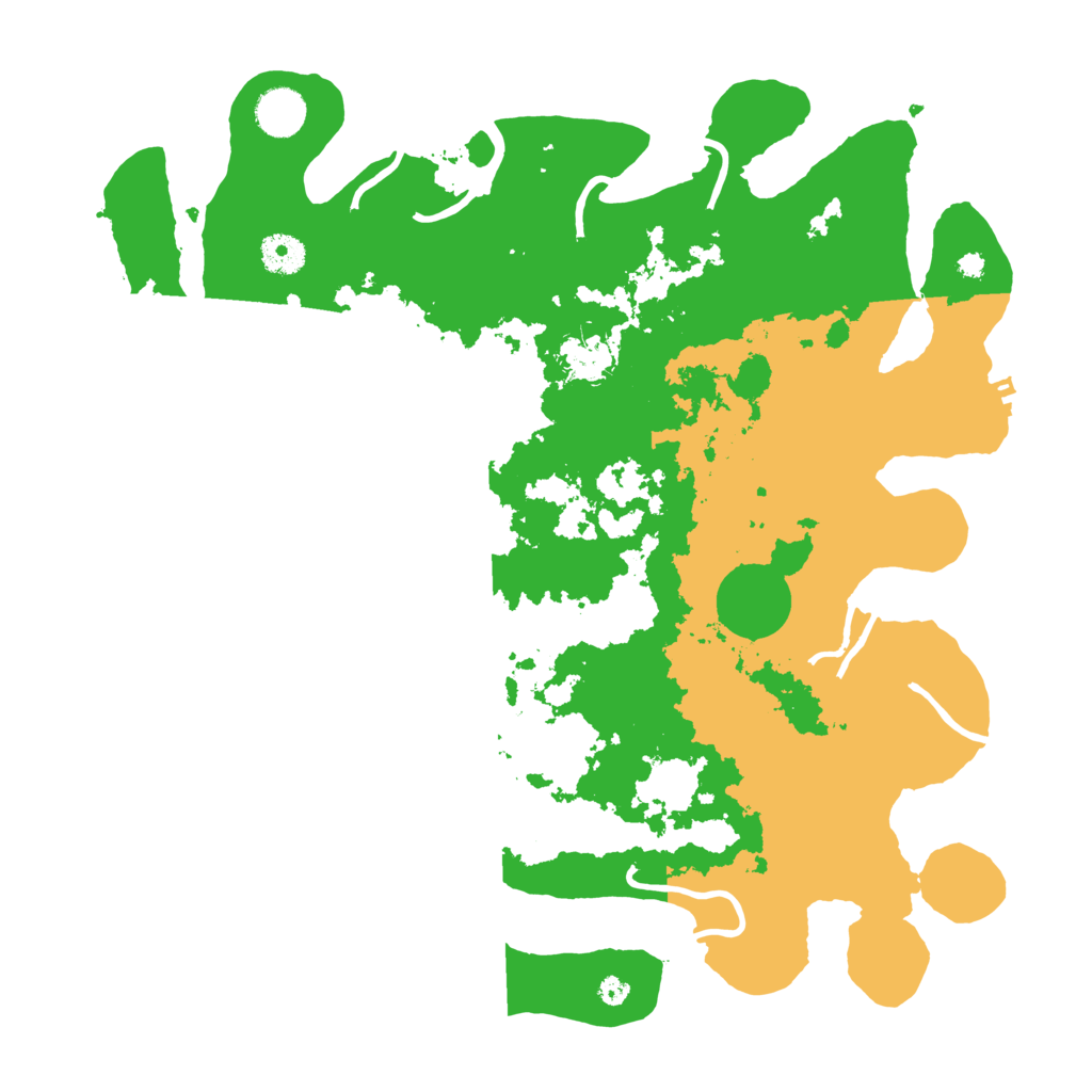 Biome Rust Map: Procedural Map, Size: 3850, Seed: 911561211