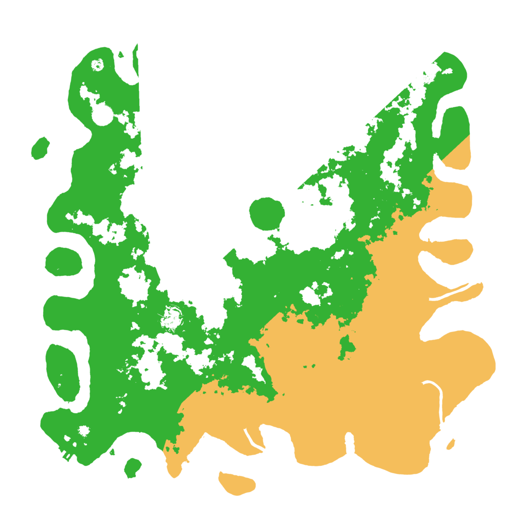 Biome Rust Map: Procedural Map, Size: 4250, Seed: 434861294
