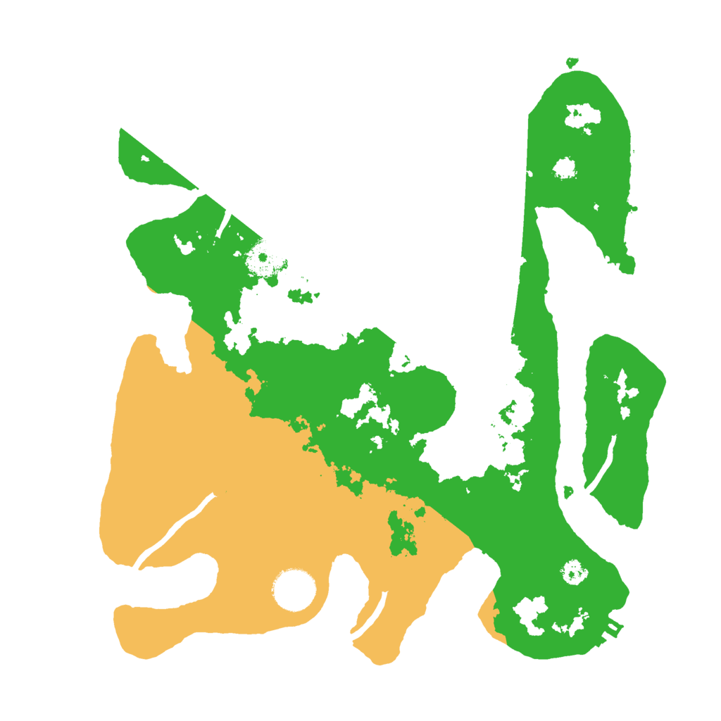 Biome Rust Map: Procedural Map, Size: 3000, Seed: 521158874