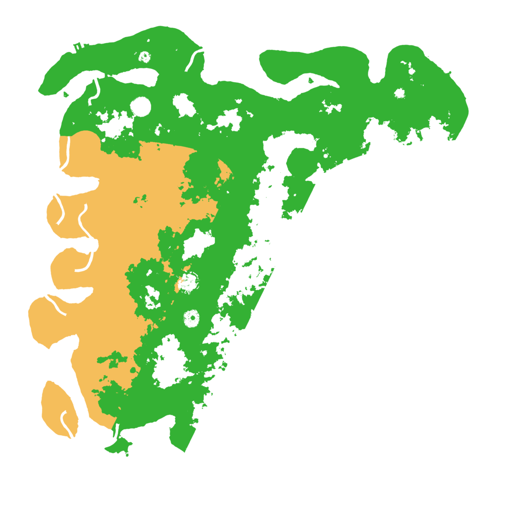 Biome Rust Map: Procedural Map, Size: 4500, Seed: 3232
