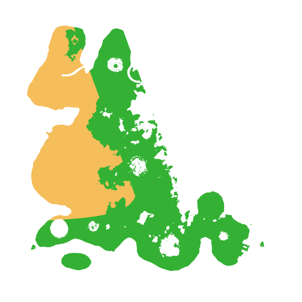 Biome Rust Map: Procedural Map, Size: 3000, Seed: 1167138304