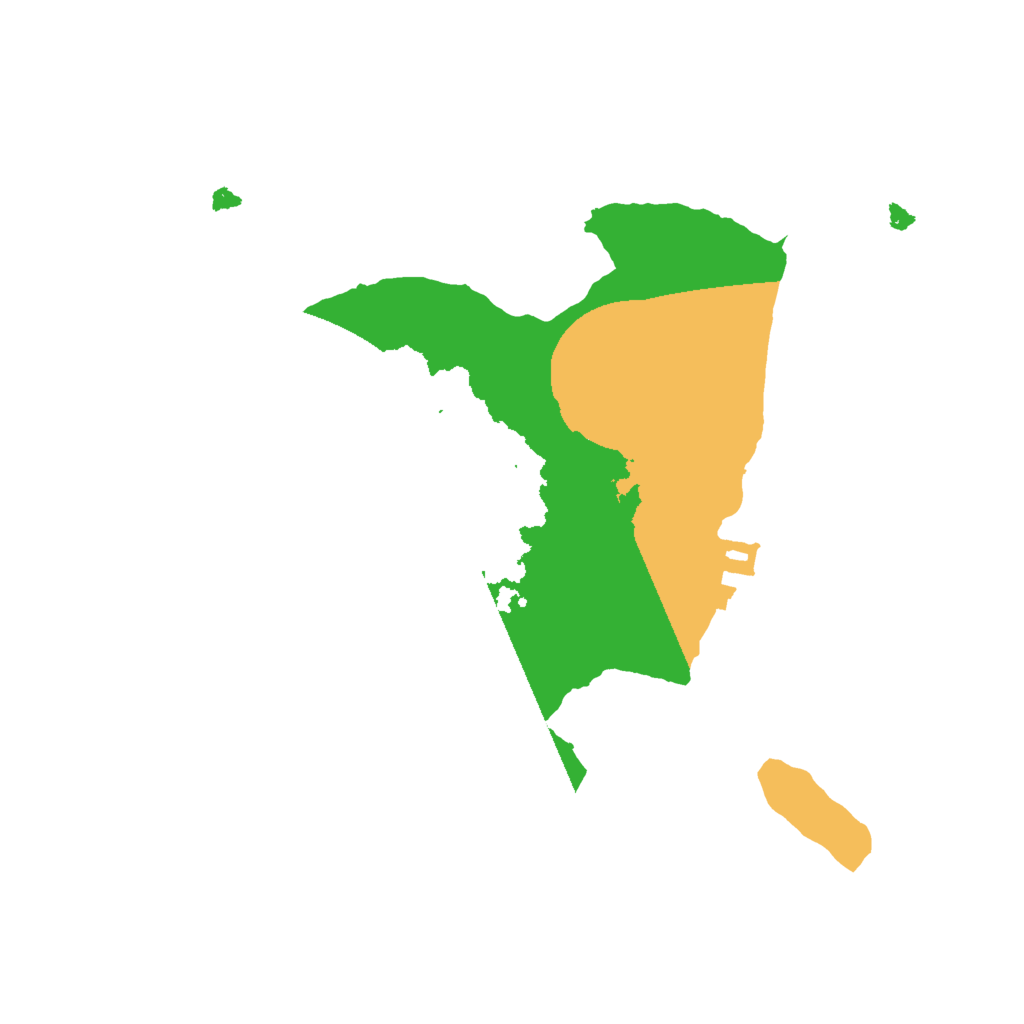 Biome Rust Map: Procedural Map, Size: 1900, Seed: 32