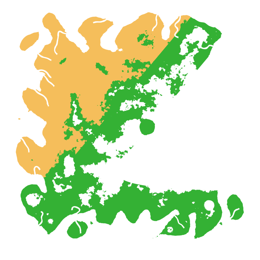 Biome Rust Map: Procedural Map, Size: 4500, Seed: 1732823278