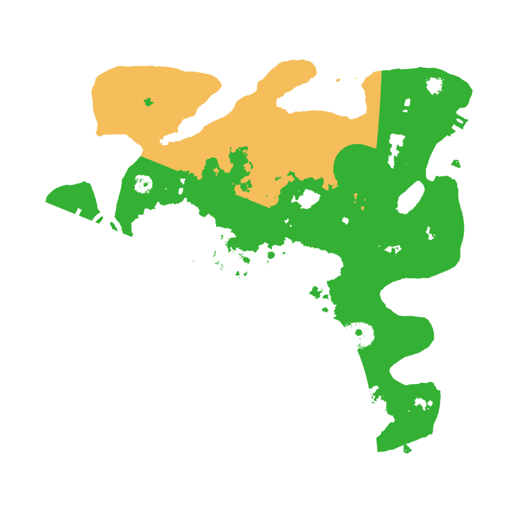 Biome Rust Map: Procedural Map, Size: 2900, Seed: 45678934