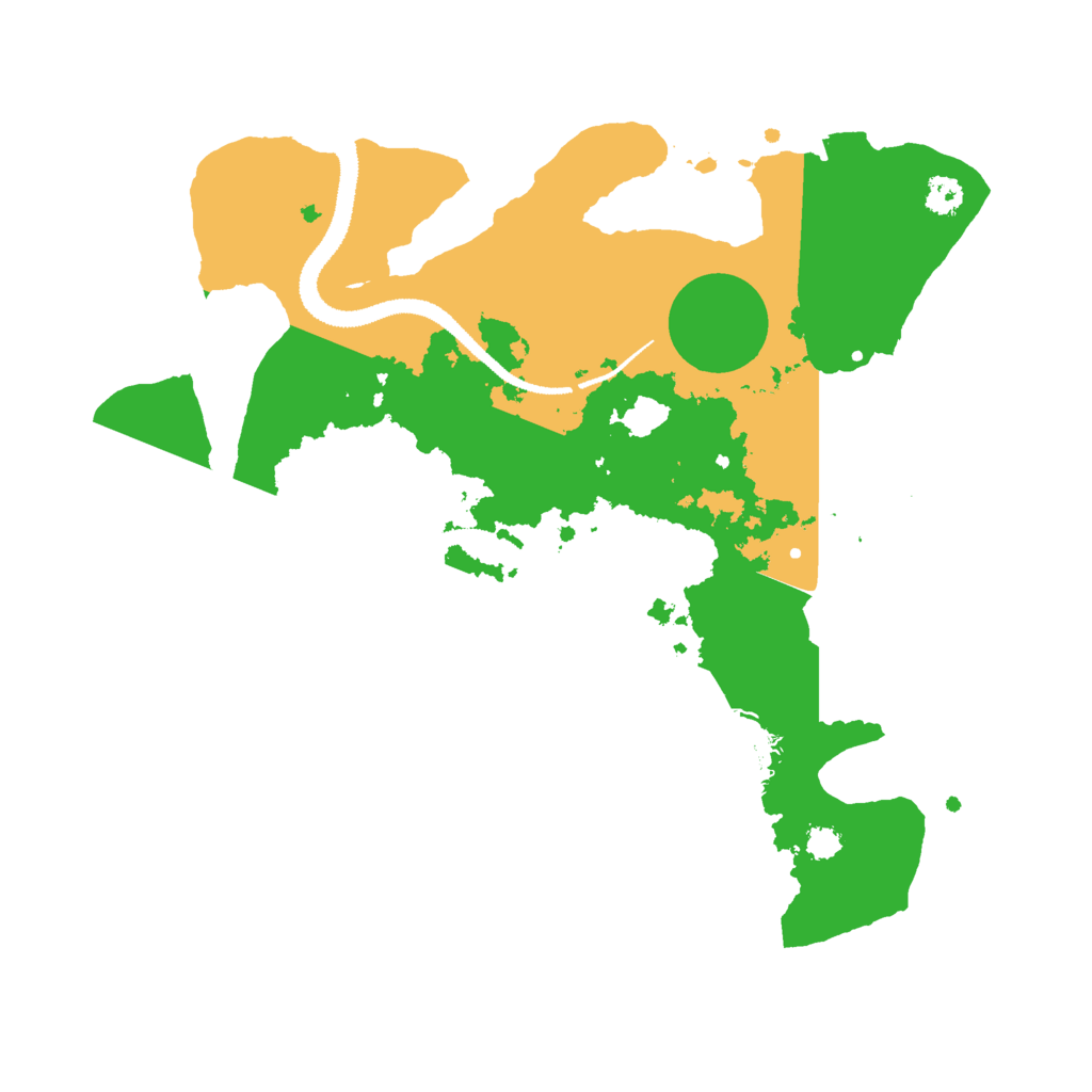 Biome Rust Map: Procedural Map, Size: 2900, Seed: 45678934