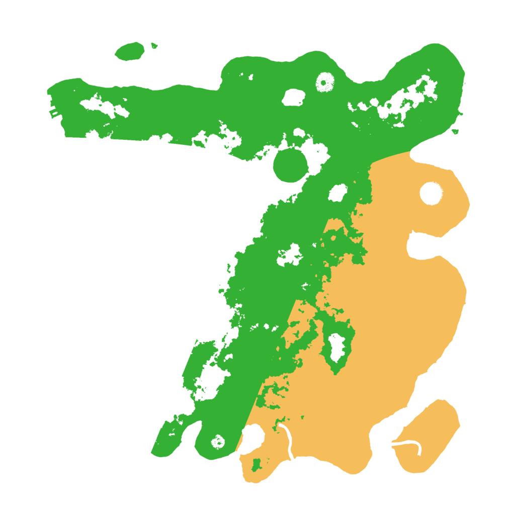 Biome Rust Map: Procedural Map, Size: 4000, Seed: 125689