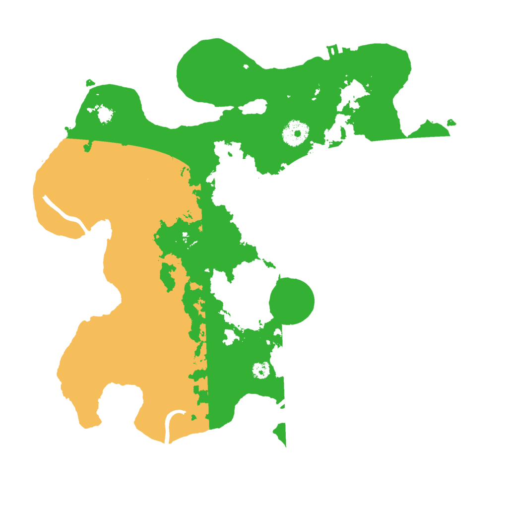 Biome Rust Map: Procedural Map, Size: 3000, Seed: 754854695