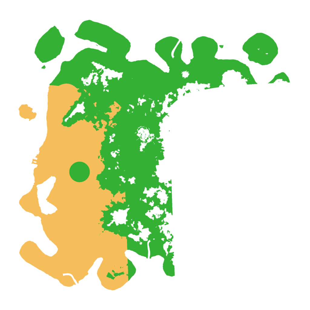 Biome Rust Map: Procedural Map, Size: 4000, Seed: 4891531