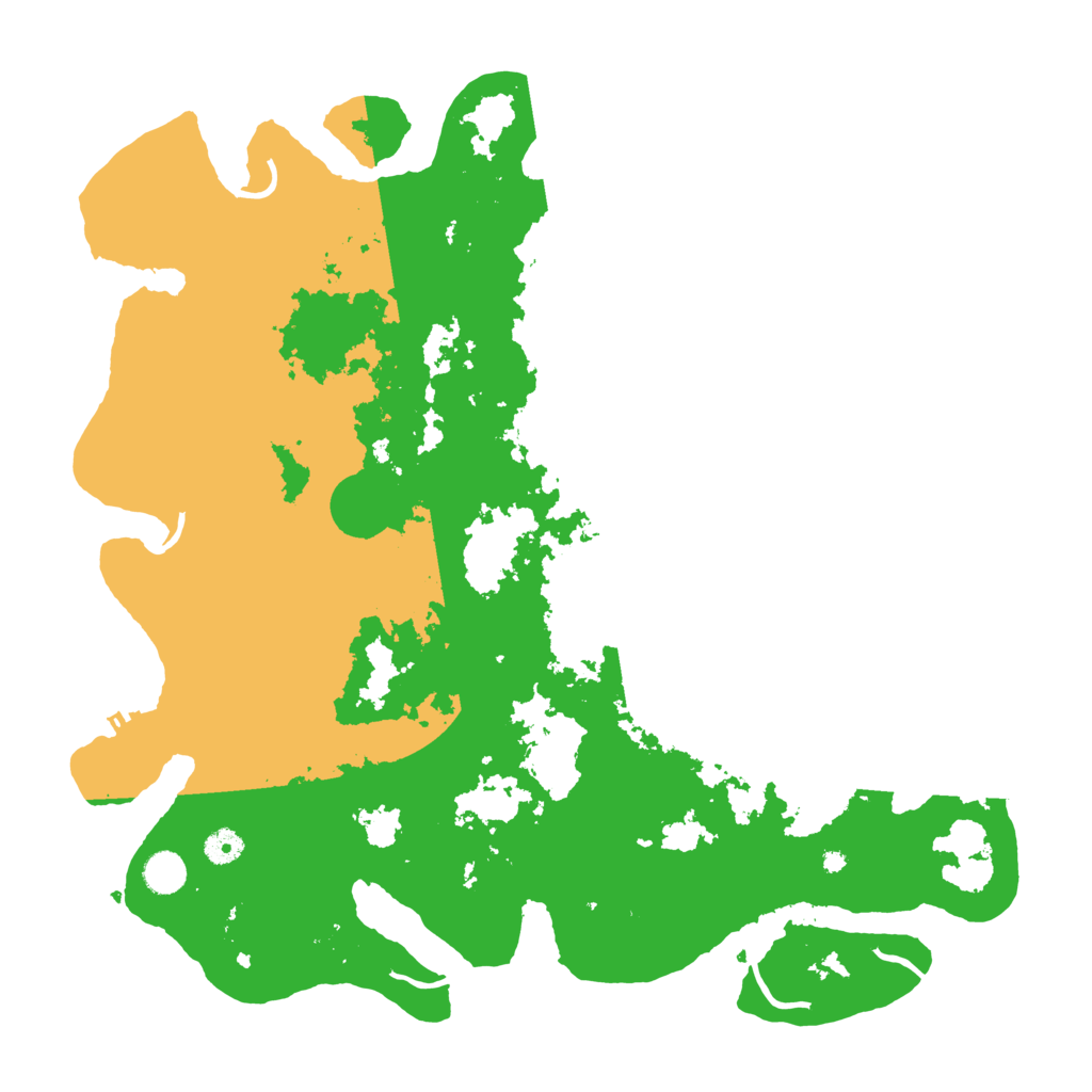 Biome Rust Map: Procedural Map, Size: 4500, Seed: 1002270