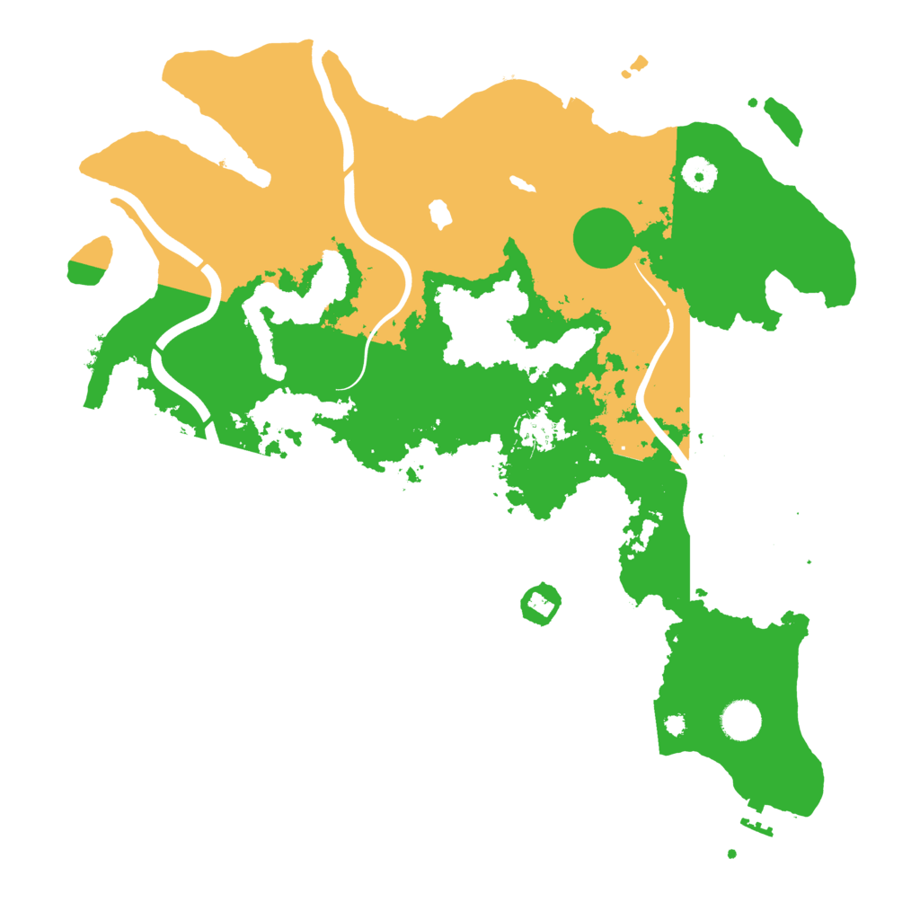 Biome Rust Map: Procedural Map, Size: 4000, Seed: 904867