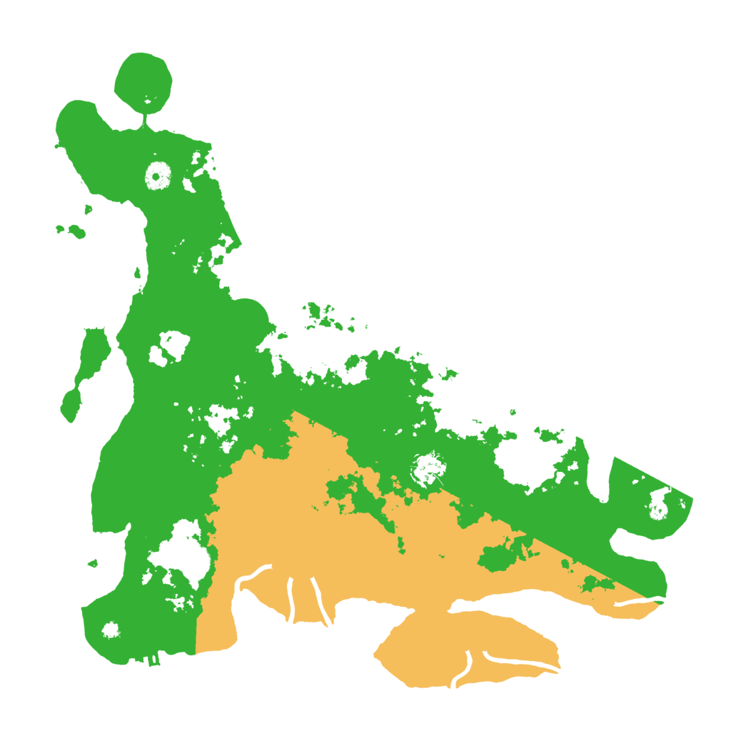 Biome Rust Map: Procedural Map, Size: 4000, Seed: 711470