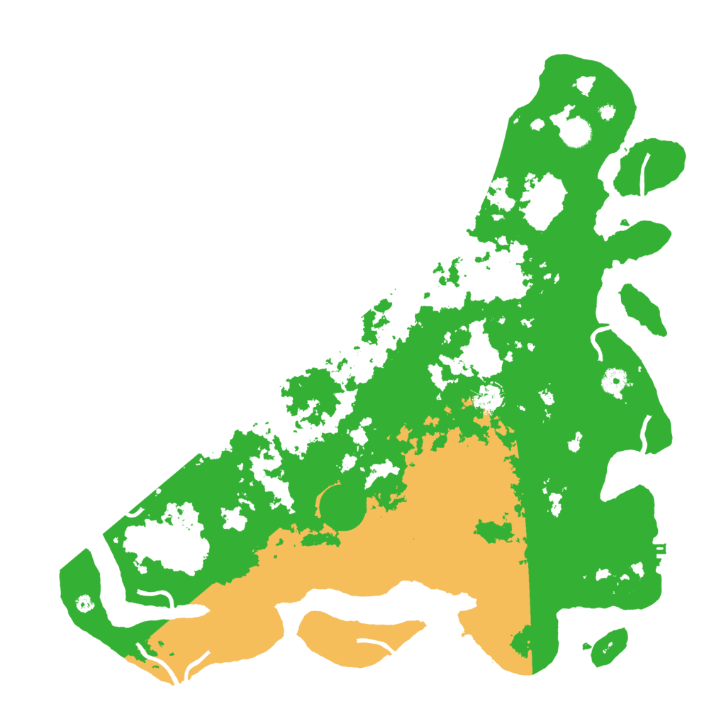 Biome Rust Map: Procedural Map, Size: 4300, Seed: 1859350811