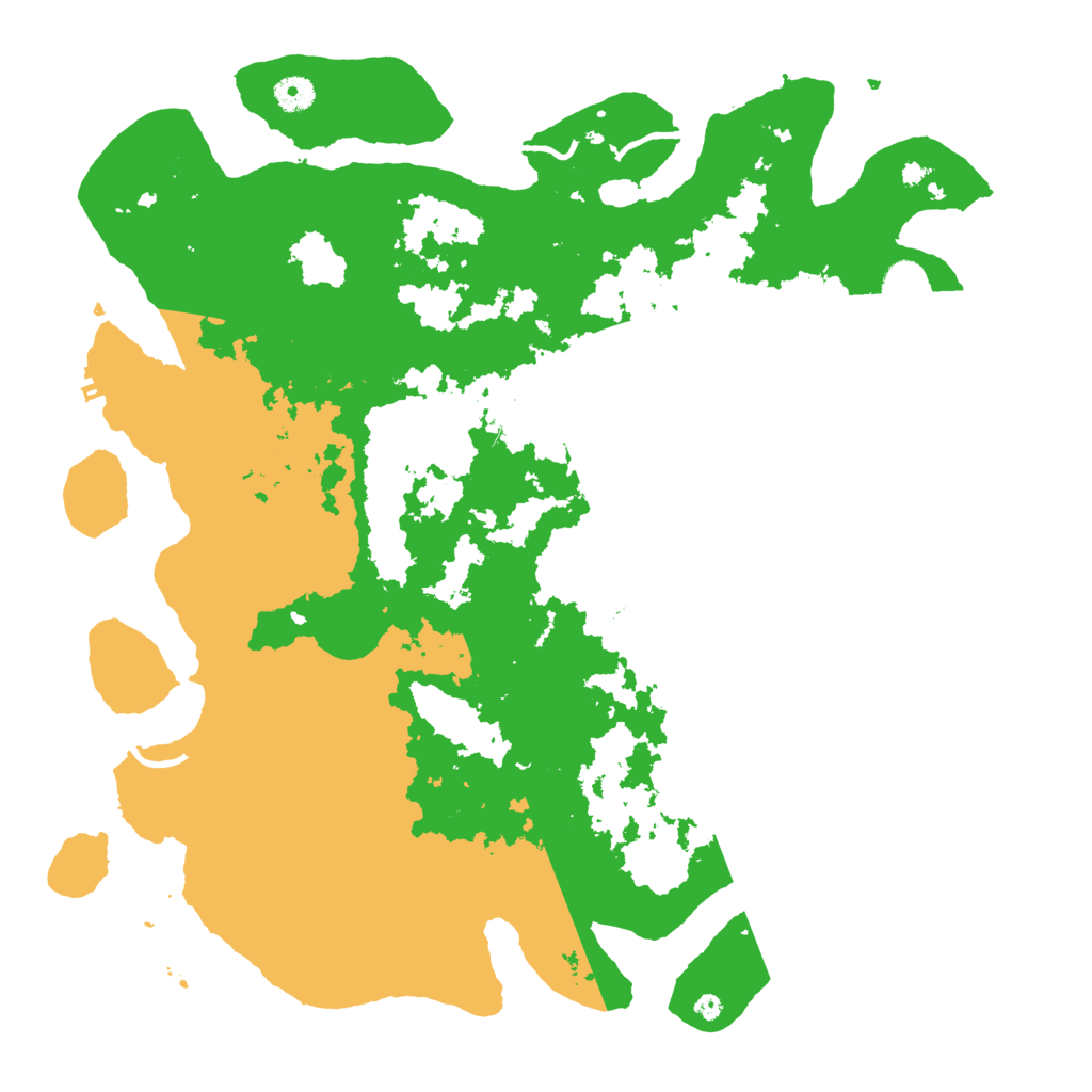 Biome Rust Map: Procedural Map, Size: 4350, Seed: 19819981