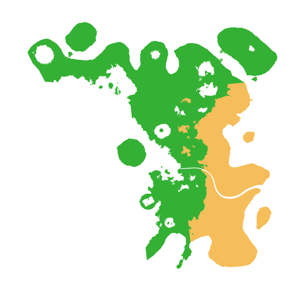 Biome Rust Map: Procedural Map, Size: 3000, Seed: 1023462180