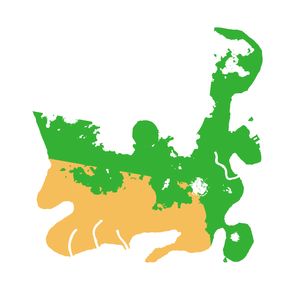 Biome Rust Map: Procedural Map, Size: 3000, Seed: 241944027