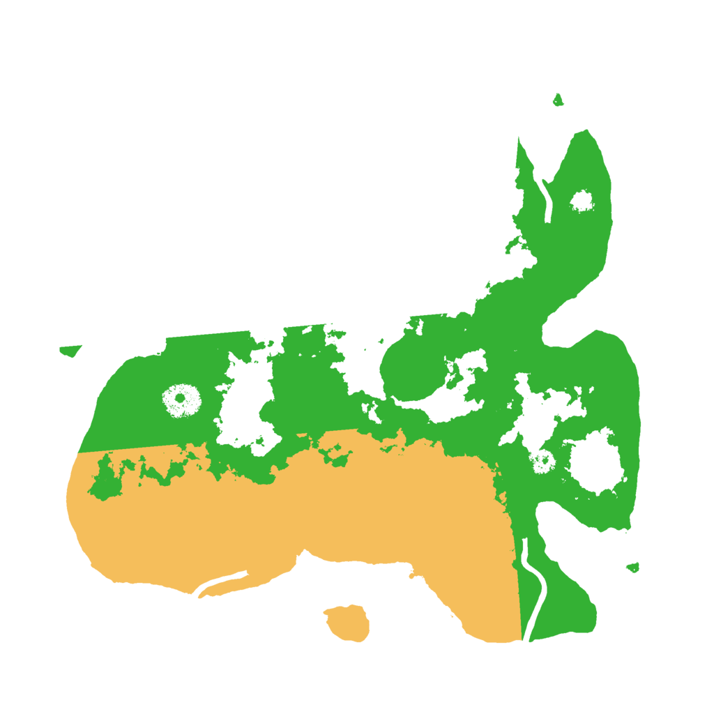 Biome Rust Map: Procedural Map, Size: 3000, Seed: 1739249798