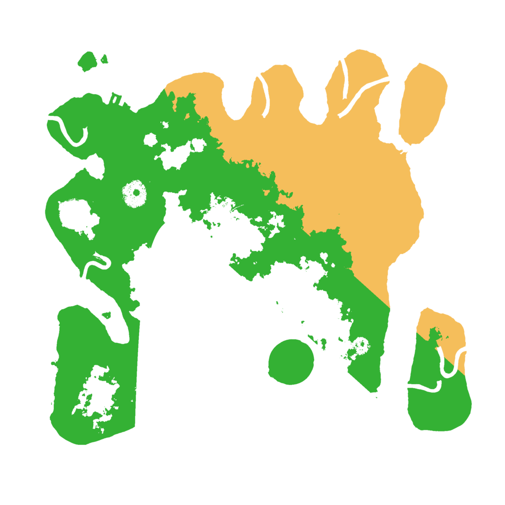Biome Rust Map: Procedural Map, Size: 3000, Seed: 1132072541