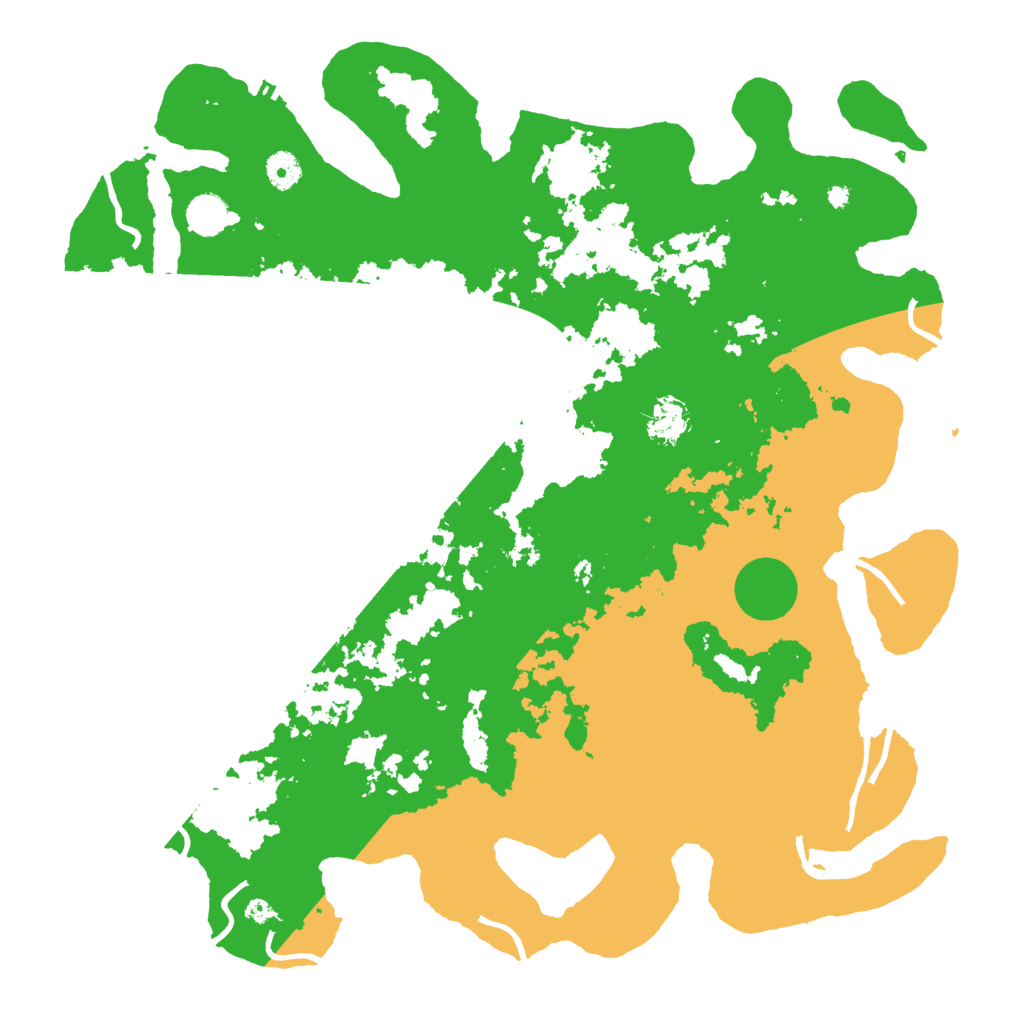 Biome Rust Map: Procedural Map, Size: 4300, Seed: 709142203