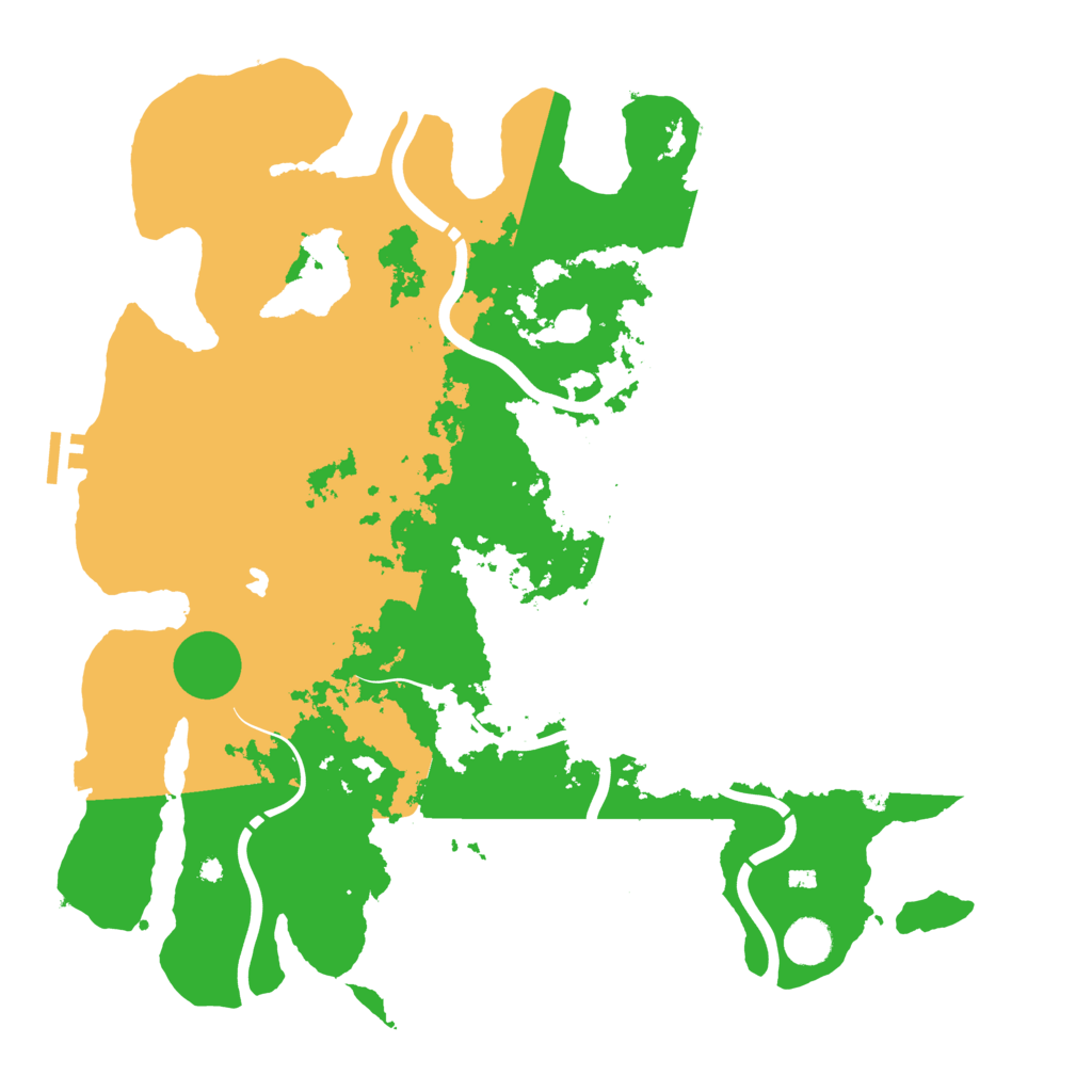 Biome Rust Map: Procedural Map, Size: 4250, Seed: 614922428