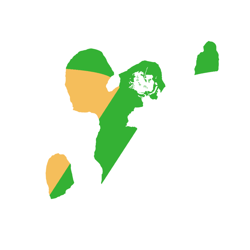 Biome Rust Map: Barren, Size: 1800, Seed: 44