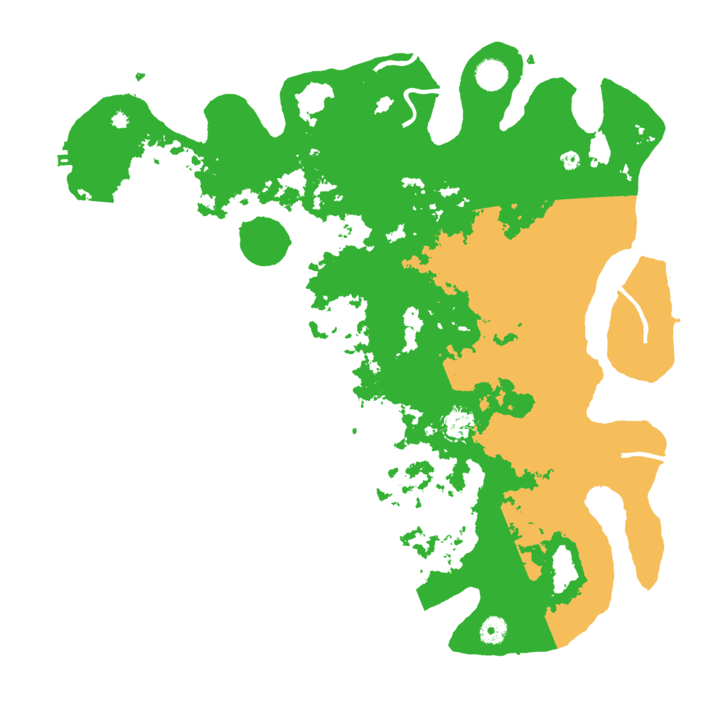 Biome Rust Map: Procedural Map, Size: 4000, Seed: 99744