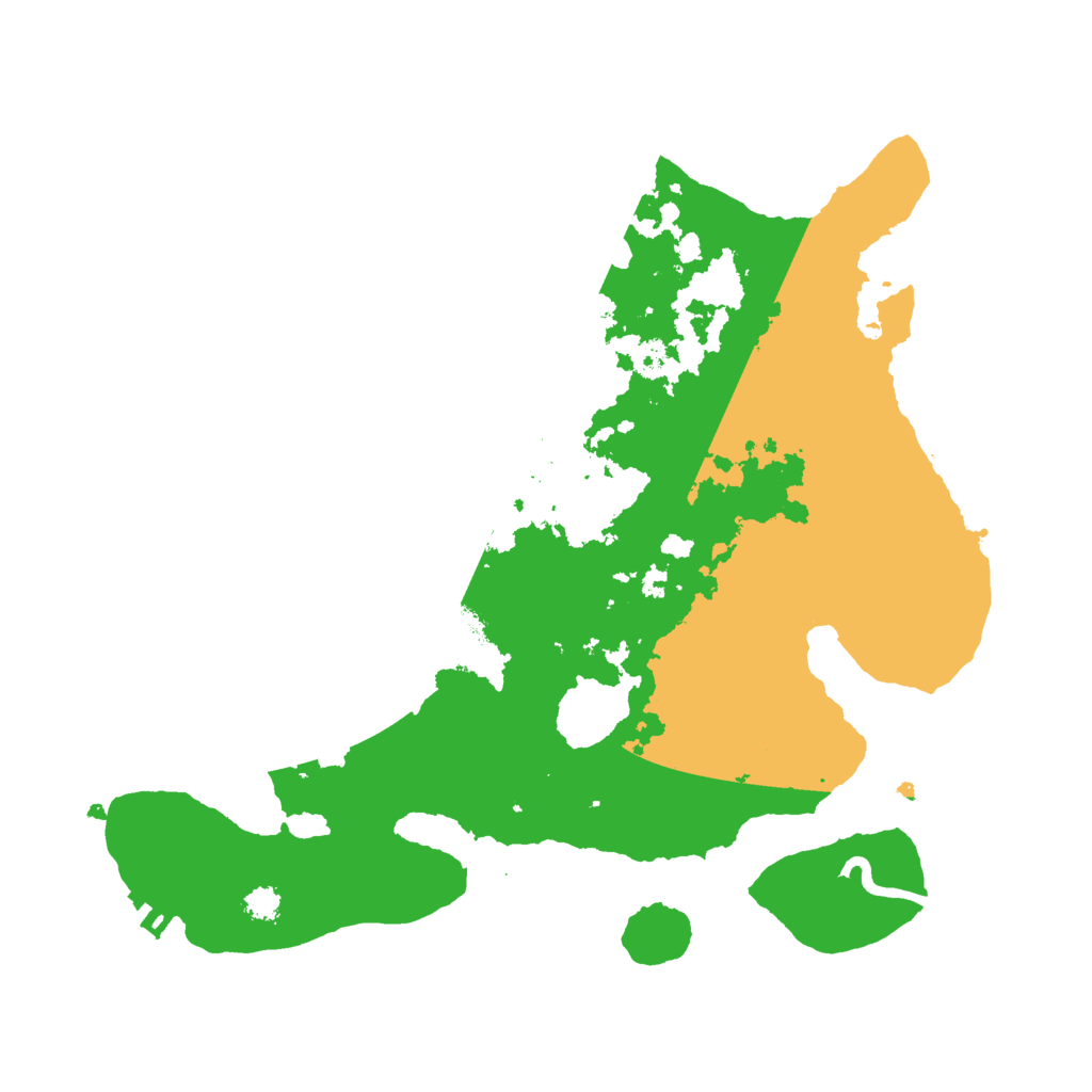 Biome Rust Map: Procedural Map, Size: 2850, Seed: 13832