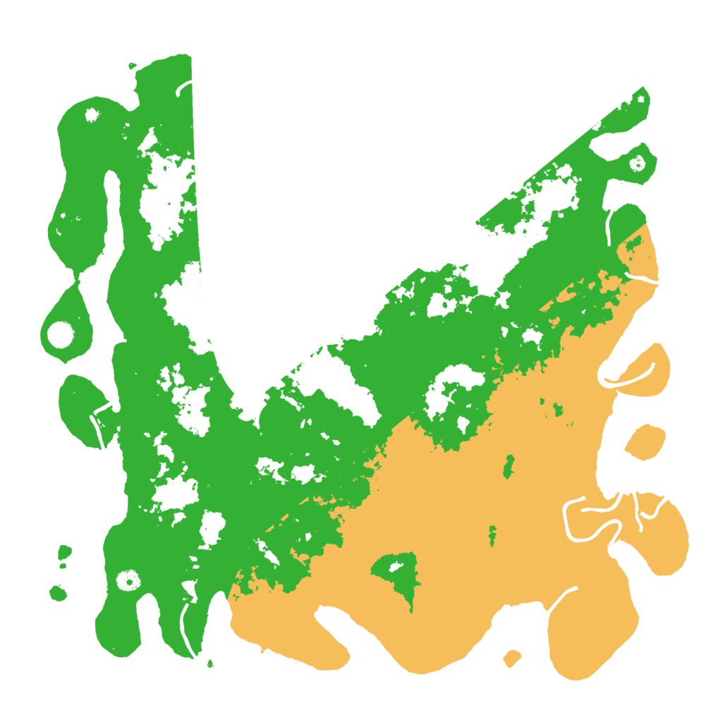 Biome Rust Map: Procedural Map, Size: 4800, Seed: 81264300