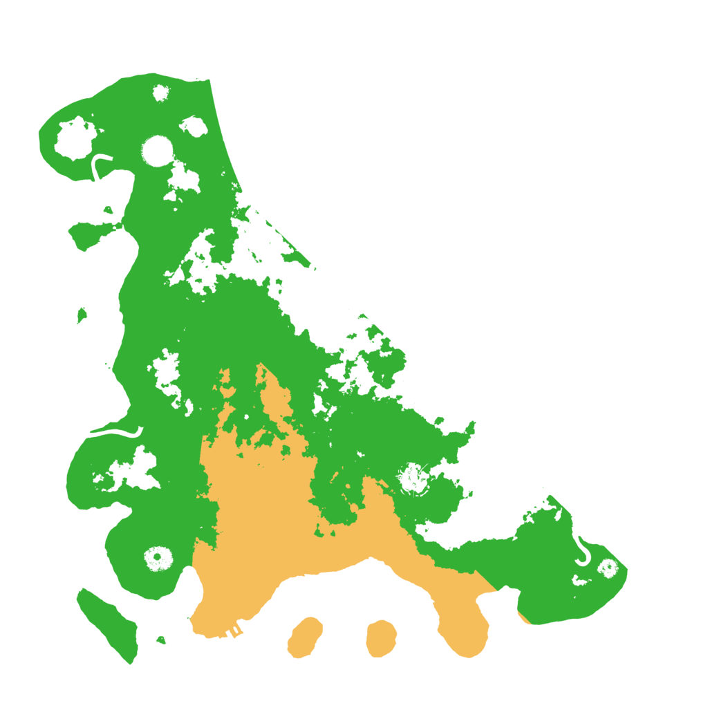 Biome Rust Map: Procedural Map, Size: 4000, Seed: 147588